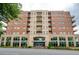 Exterior shot of the brick apartment building at 326 Roswell Se St # 706, Marietta, GA 30060