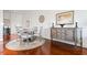 Elegant dining area with classic furnishings and hardwood floors perfect for entertaining guests at 326 Roswell Se St # 706, Marietta, GA 30060