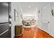 Inviting entryway boasts gleaming hardwood floors and leads to an open living and dining area at 326 Roswell Se St # 706, Marietta, GA 30060
