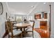 Inviting living area seamlessly connects to a modern kitchen, providing an open and airy space at 326 Roswell Se St # 706, Marietta, GA 30060