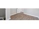 Empty bedroom with wood-look floors, ready for personalization at 2115 Randolph Nw Cir, Kennesaw, GA 30144