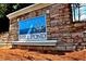 Entrance to the community of Mill Pond at 207 Meadow Lake Dr, Carrollton, GA 30116