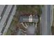 Aerial view of townhome roofs at 1506 Knights Trl, Stone Mountain, GA 30083