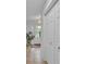 View of the entryway leading into the house with tiled flooring and a closet at 1506 Knights Trl, Stone Mountain, GA 30083