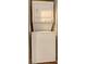 This stacked washer and dryer unit offers space-saving laundry convenience at 898 Oak Sw St # 1101, Atlanta, GA 30310