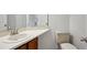 Bathroom featuring modern fixtures, vanity and toilet at 2814 Cobb Place Manor Ct, Marietta, GA 30066