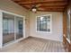 Enclosed porch area with wood floors and natural light at 2814 Cobb Place Manor Ct, Marietta, GA 30066