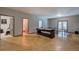 Large basement area with games and access to other parts of the home, perfect for recreation at 51 Muirfield Ct, Hiram, GA 30141