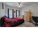 Spare bedroom with windows, desk, and carpet at 51 Muirfield Ct, Hiram, GA 30141