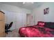 Spare bedroom with closet, desk, and carpet at 51 Muirfield Ct, Hiram, GA 30141