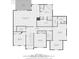 Detailed second floor plan of a spacious house with a Primary bedroom, walk in closet, and multiple bathrooms at 4803 Austin Hills Dr, Suwanee, GA 30024
