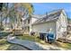 Backyard featuring a wooden deck and a view of the home's exterior at 5110 Montcalm Sw Dr, Atlanta, GA 30331