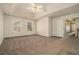 Bright and airy main bedroom with neutral paint, plush carpet and large windows providing lots of natural light at 5110 Montcalm Sw Dr, Atlanta, GA 30331