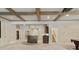 Finished basement features a bar area, coffered ceilings, and pool table at 5124 Parkwood Oaks Ln, Smyrna, GA 30126
