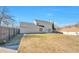 Backyard with a fence and a grass at 4785 Beaver Rd, Loganville, GA 30052