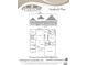 Hemlock Plan floor plan showing the layout of rooms, and house elevation at 490 Benson Meadows Dr, Dallas, GA 30157