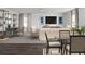 Inviting living room featuring plush seating, stylish decor, and lots of natural light at 206 Silverton Dr, Dacula, GA 30019