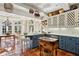 Bright, airy kitchen with island and custom cabinets at 41 Palisades Ne Rd, Atlanta, GA 30309