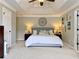 Bright main bedroom with a tray ceiling, carpet floors, and soothing neutral wall color at 2168 Berryhill Se Cir, Smyrna, GA 30082