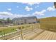 Townhome deck overlooking lawn with a beautiful view of the neighborhood at 2637 Camphor Se Xing # 83, Smyrna, GA 30080