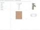 Powder room selections include a pedestal sink, faucet, flooring, and lighting at 2637 Camphor Se Xing # 83, Smyrna, GA 30080