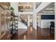 Spacious foyer with gleaming hardwood floors, an open staircase, and soaring ceilings at 2096 Hamilton Lake Pkwy, Buford, GA 30519