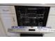 Stainless steel Bosch dishwasher with hidden controls is located in the kitchen at 606 Se Riverview Dr # 606, Marietta, GA 30067