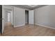 Bedroom with neutral paint and an open closet at 4625 Thermal Ct, Douglasville, GA 30135
