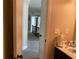Hallway with bathroom entrance at 6802 Potomac, Fairburn, GA 30213