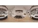 Gourmet kitchen with marble countertops, stainless steel appliances, and custom cabinetry at 4385 Hickory Flat Hwy, Canton, GA 30115
