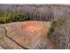 Large lot featuring a secluded location and potential for a private retreat at 4385 Hickory Flat Hwy, Canton, GA 30115