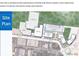 A comprehensive site plan showing the layout of proposed office, retail, hotel, and parking for the complex at 4385 Hickory Flat Hwy, Canton, GA 30115