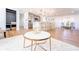 Open concept kitchen with stainless steel appliances and a large island with seating, perfect for entertaining at 716 Sunfield Nw Dr, Lilburn, GA 30047