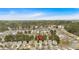 Location aerial view of a home in a residential suburban neighborhood at 3417 Sable Chase Ln, Atlanta, GA 30349
