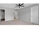 Bedroom boasts neutral walls and soft carpeting at 3417 Sable Chase Ln, Atlanta, GA 30349