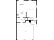 First floor of a home's floor plan with living spaces at 3417 Sable Chase Ln, Atlanta, GA 30349