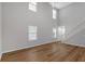 Bright living room with hardwood floors, high ceilings and stairs to second floor at 3417 Sable Chase Ln, Atlanta, GA 30349