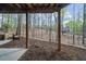 Backyard view featuring a forest at 420 Longs Peak, Johns Creek, GA 30022