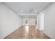 Bright and airy living space with hardwood floors and recessed lighting at 5361 Seaton Way, Dunwoody, GA 30338