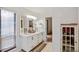 Bathroom featuring natural light, double sinks, and storage at 1445 Bentcreek Dr, Marietta, GA 30062