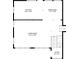 Layout of the residence includes a kitchen, dining area, living room, and foyer at 1445 Bentcreek Dr, Marietta, GA 30062