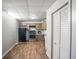 A partially viewed kitchen with modern appliances and floors at 1445 Bentcreek Dr, Marietta, GA 30062