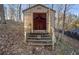 Outdoor storage shed with doors open at 1445 Bentcreek Dr, Marietta, GA 30062