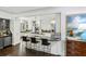 Spacious kitchen featuring an island with bar seating and stainless steel appliances at 2628 Rivers Nw Rd, Atlanta, GA 30305