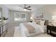Comfortable main bedroom with natural light and stylish decor at 520 Willeo Rd, Roswell, GA 30075