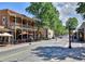 Charming street view with outdoor seating and a sidewalk at 520 Willeo Rd, Roswell, GA 30075