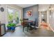 Charming breakfast nook with natural light, a cozy table, and views of the outdoors, ideal for enjoying casual meals at 2434 Skyland Ne Trl, Brookhaven, GA 30319