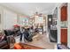 Bright office space with ceiling fan, desk, and natural lighting at 2434 Skyland Ne Trl, Brookhaven, GA 30319