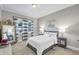 Cozy bedroom with a large mirror, natural light, and neutral decor at 5386 Bluestone Cir, Mableton, GA 30126
