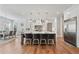 Spacious kitchen with large island, pendant lighting, and stainless steel appliances at 109 Owens Mill Pl, Canton, GA 30115